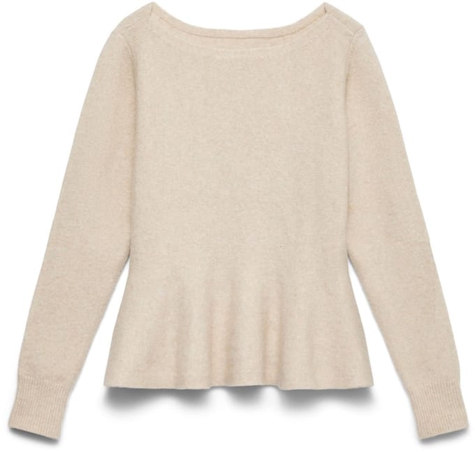 VERO MODA - VMGRACE LS BOATNECK PULLOVER EXC - Dames - Gebreide truien