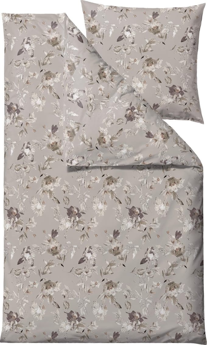 Södahl organic Flower burst Beddengoed 135 x 200 cm Beige