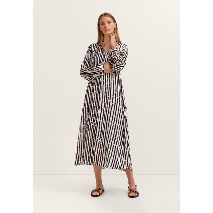 Bugatti Damen Blousejurk Modern Fit met print