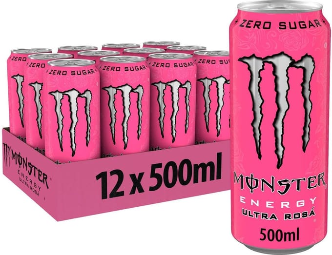 Monster Energy Ultra Rosa 12 x 500ml