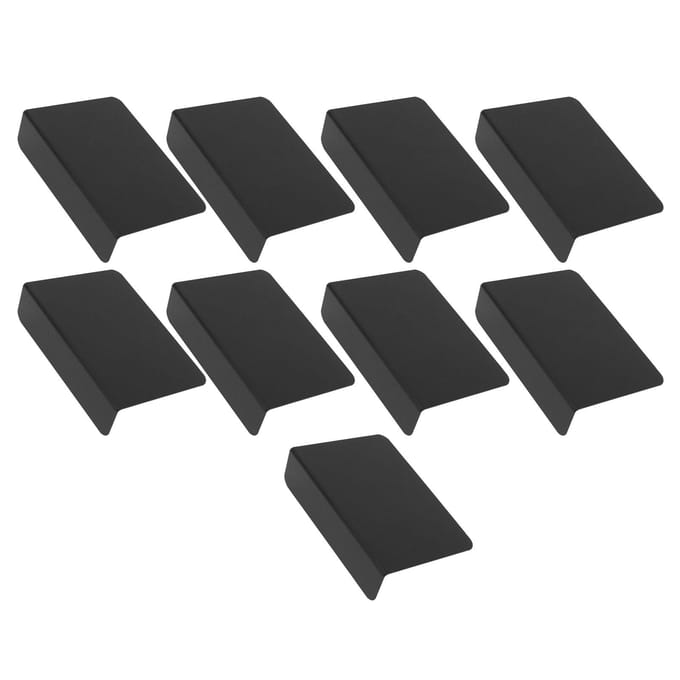 10 stuks Mini Schoolbord Set Display Zwart Schoolbord Buffetborden voor Bruiloft Manicure Winkel black