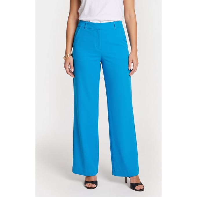 Studio Anneloes Marilon Trousers Bright Blue Größe: M | Stoffhosen Outlet | Damen | Blau