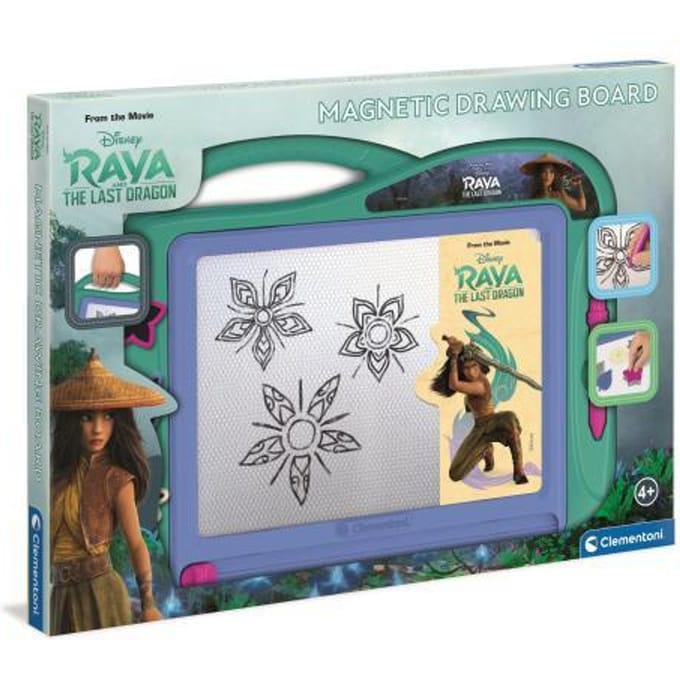 Clementoni Raya the last Dragon magnetisch tekenbord Knutselen Tekenen
