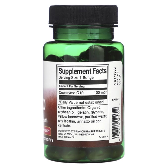 Coq10, 100Mg, 100 Softgels