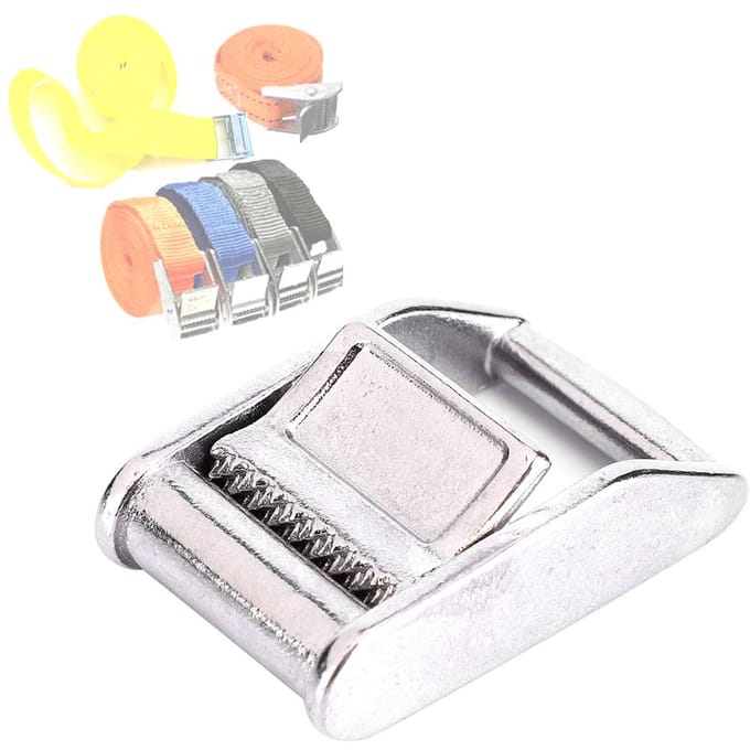 1 boucle de fixation de sangle de ceinture de bateau en acier inoxydable white