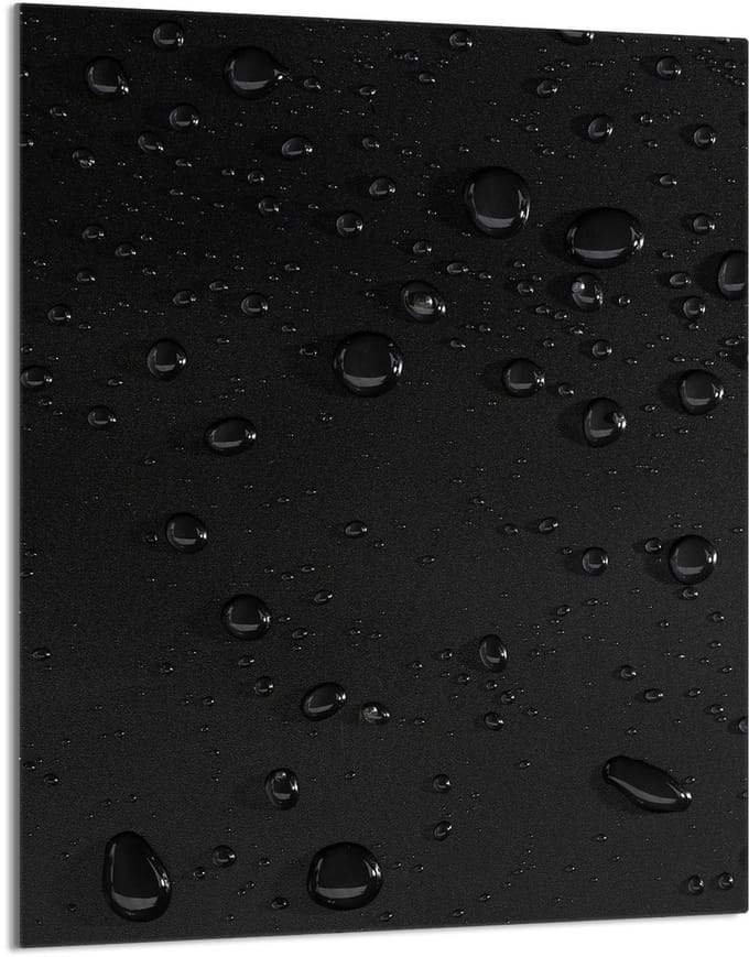 TMK ArtDeko - Snijplank - 40x52 cm - Glas - Krople Motief