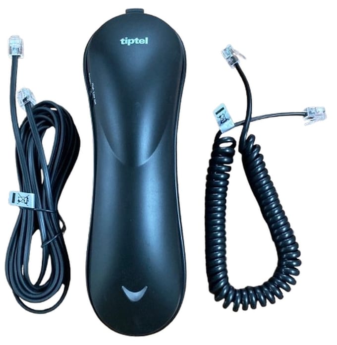 Telefoon - elegant design - compact - wandmontage mogelijk - donker grijs - 114