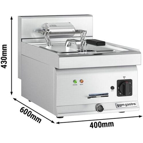 GGM Gastro Elektro Fritteuse - 10 Liter - 9 kW