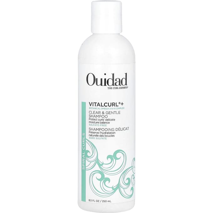 Ouidad, VitalCurl®+, Shampoing clair et doux, Spiral Curl, 8,5 fl oz (250 ml) white