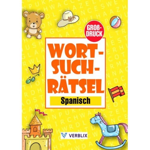 Wortsuchrätsel Spanisch - Verblix Press