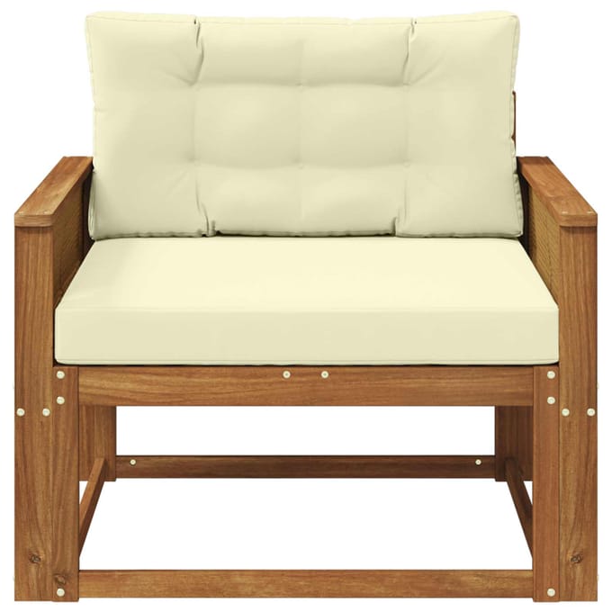 vidaXL - Buiten - Midden - Sofa - Massief - Acacia - Hout - Naturel