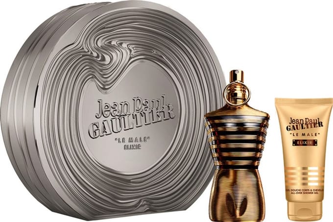 Jean Paul Gaultier - Coffret Le Male Élixir - Eau de Parfum 125 ml + Gel Douche 75 ml - 2 pièce