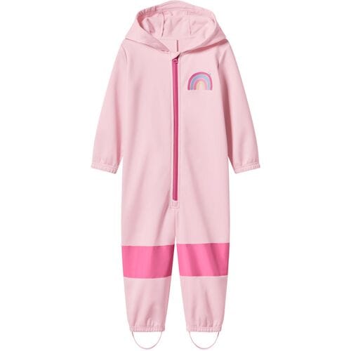 LUPILU Kinder softshelloverall voor modder en buitenspelen (Roze, 110/116)