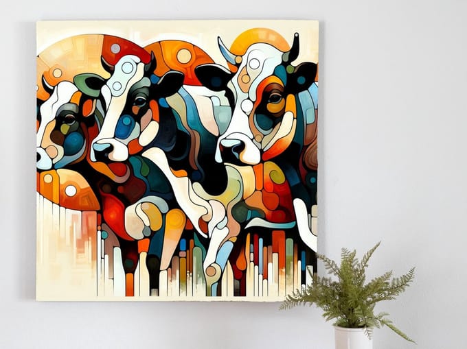 Kunstprint | Wanddecoratie | Forex | 80 × 80 cm