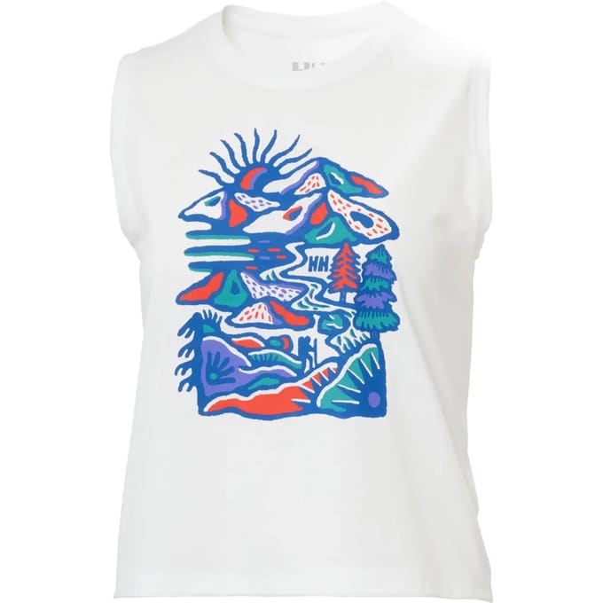 Damestanktop Helly Hansen Skog Graphic