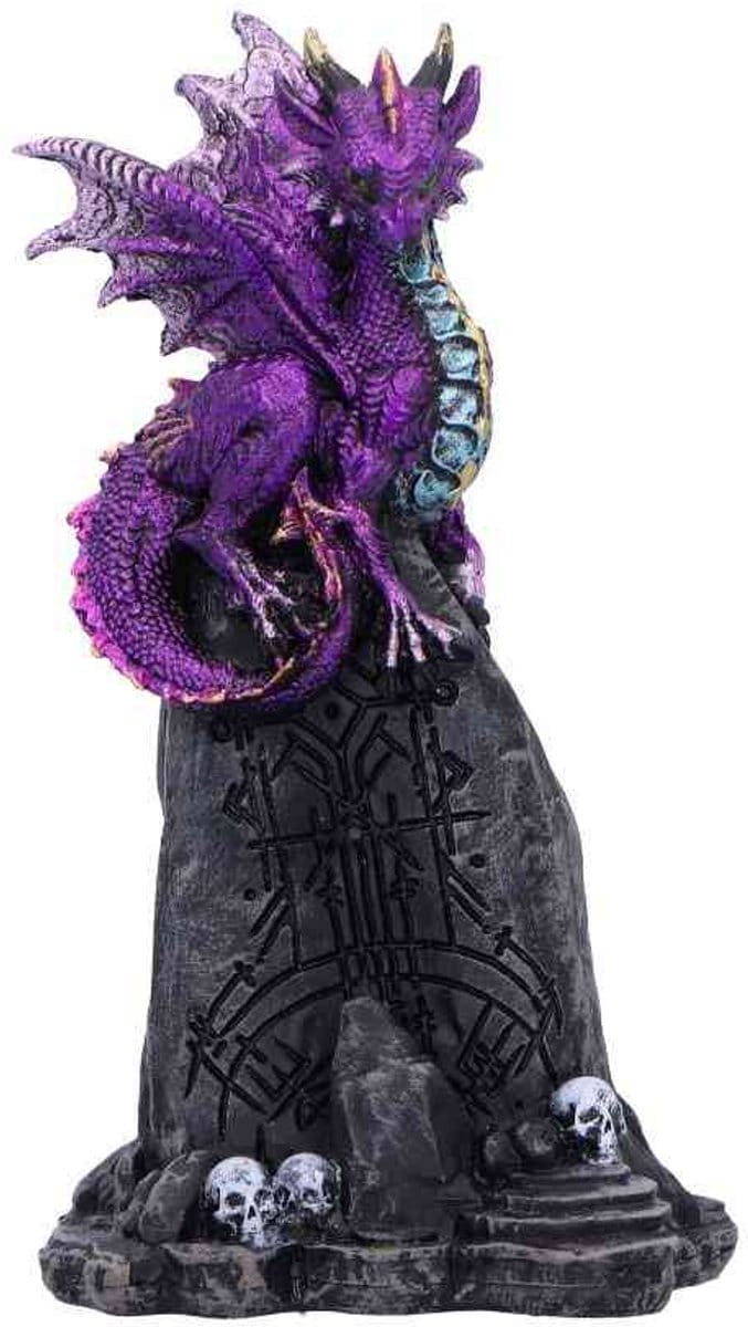 Nemesis Now - Amethyst Rune Protector 12cm Beeld/figuur - Draak - Multicolours