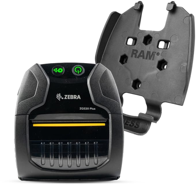 Quick Release Printer Holder for Zebra ZQ320 Series