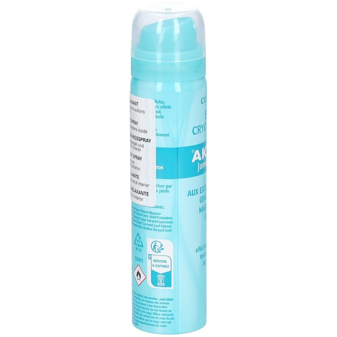 AKILEINE KRYO-SPRAY ZUR ENTSPANNUNG LEICHTER BEINE 75 Spray