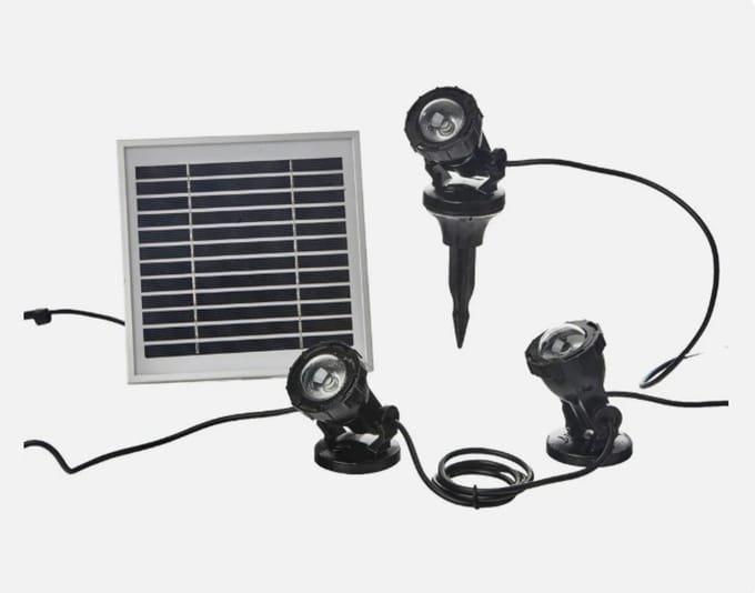 Heissner solar verlichtingsset RGB