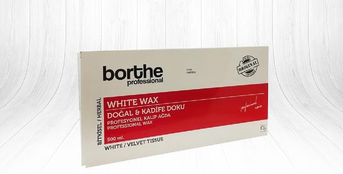 Borthe Professional - White Wax - Harsblok - Ontharings Hars - Ontharings Wax - Wax - Voor Wax Apparaat - 500 gram