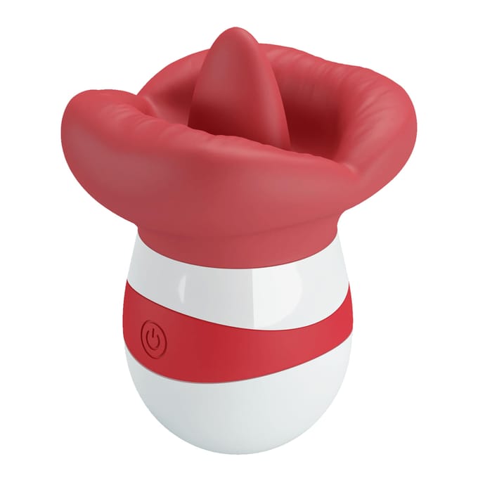 Pretty Love - Mina - Clitoris Vibrator - Likkende Tong Functie - Rood