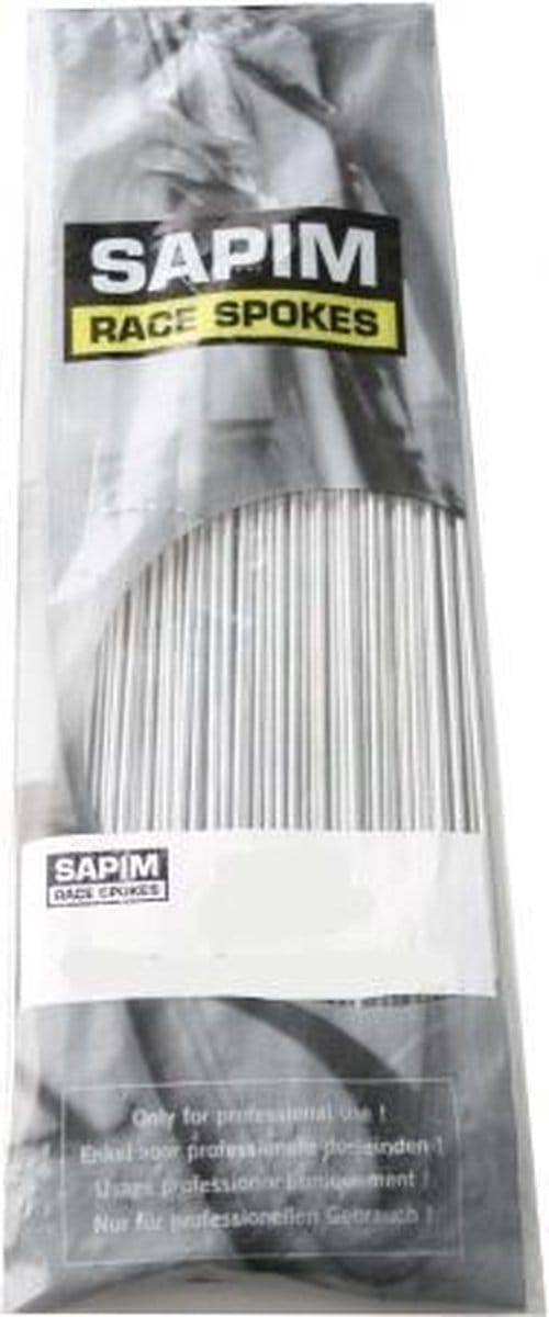 Sapim Spaken 14g - 240 Mm Zonder Nippel Staal 144 Stuks