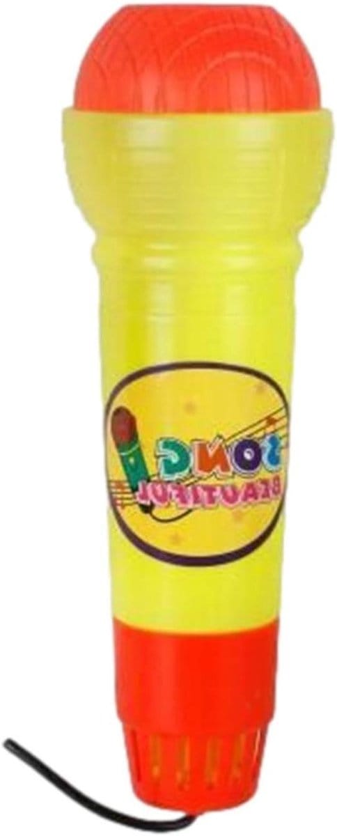 Spraakwisselaar Microfoon - Speelgoed Microfoon Echo - Kinderfeestjes Stimuleren - Geen Batterijen Nodig - 20 x 8 x 8 cm