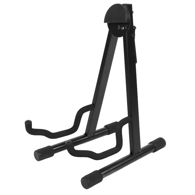Cello Standaard Opvouwbare Steun A-Frame Display Opbergrek Viool Gitaar Bas Accessoire Zwart black