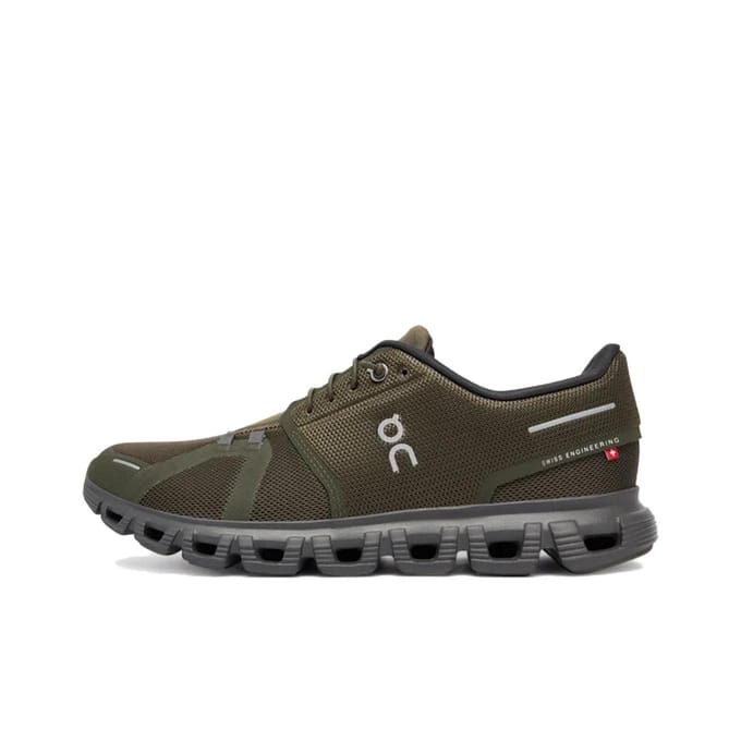 ON Cloud 6 Olive Eclipse Baskets Homme Vert 3MF10070656 44.5 gray