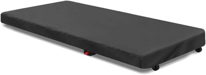 Loopband Cover - Onderstel bescherming - Thuiswerkplek netheid - Opvouwbaar ontwerp - 140 cm lang - Zwart
