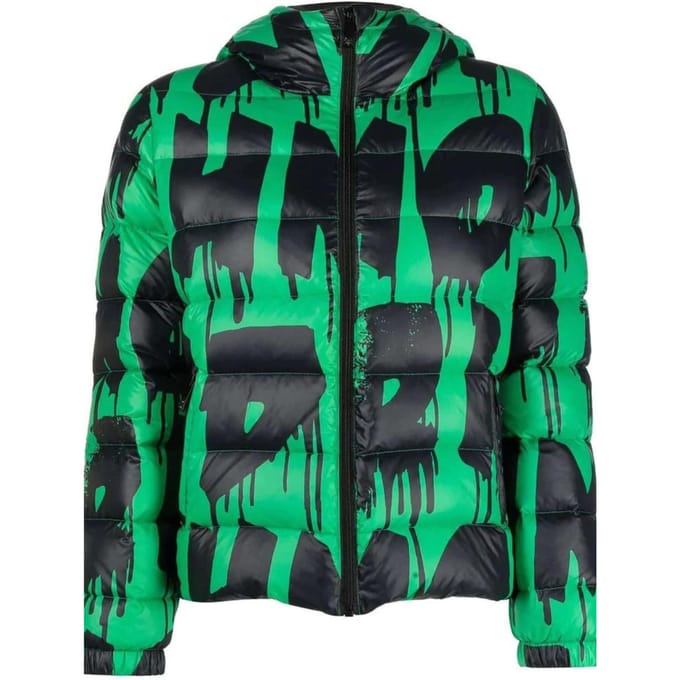 John Richmond jack MET GRAFFITI LOGO PRINT