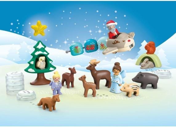 PLAYMOBIL 70297 Adventskalender Junior Witte kerst Bouwsets