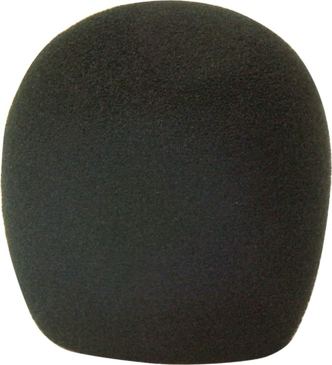 SoundLAB Foam Microfoon Windkap - Zwart - Plopkap