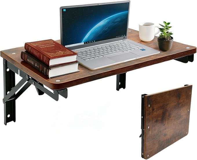 Wandtafel - Halftafel met Lades - Sidetable Industrieel - Console Tafel - Opbergtafel