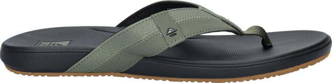 Reef Cushion Phantom 2.0 Olive/Gum Heren Slippers - Zwart/Olijfgroen - Maat 47