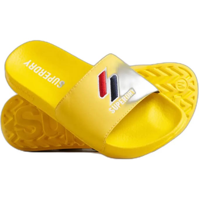 Superdry Core Pool Slippers Geel EU 36-37 Vrouw