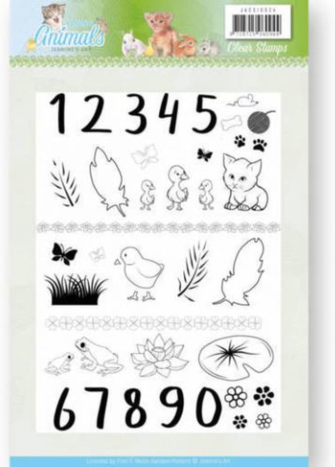 Jeanine`s Art - Clearstamp - Young Animals - JACS10024