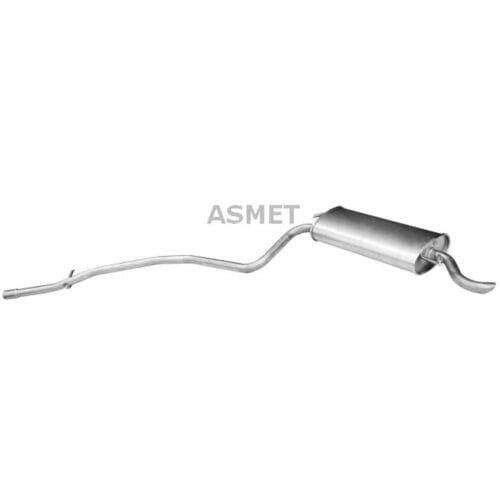 Geluiddemper achter ASMET 16.022
