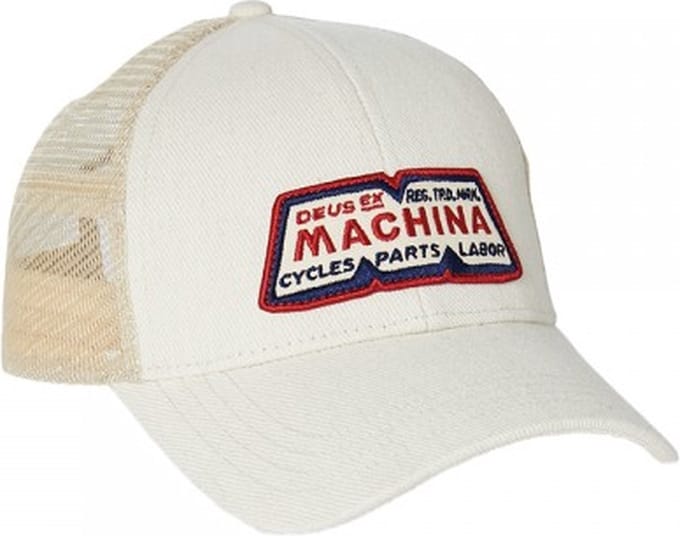 DEUS Union Trucker cap - Dirty White
