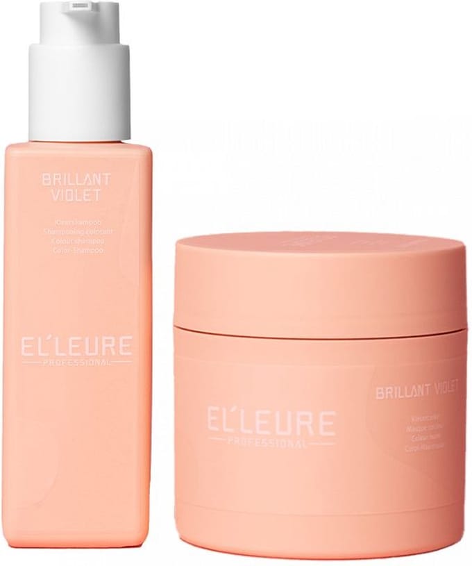 Elleure Brillant Violet Blond 1-2-3 haircare routine pakket