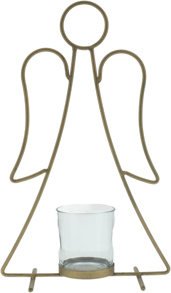 Home Society - Waxinelichthouder 'Annaheim' (L) - Goud