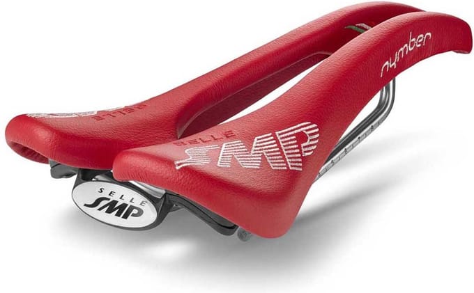 Selle Smp Nymber Zadel Rood 139 mm Man