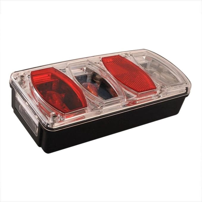 ProPlus Achterlicht aanhangwagen - 6 functies - 222 x 100 mm - Rechts