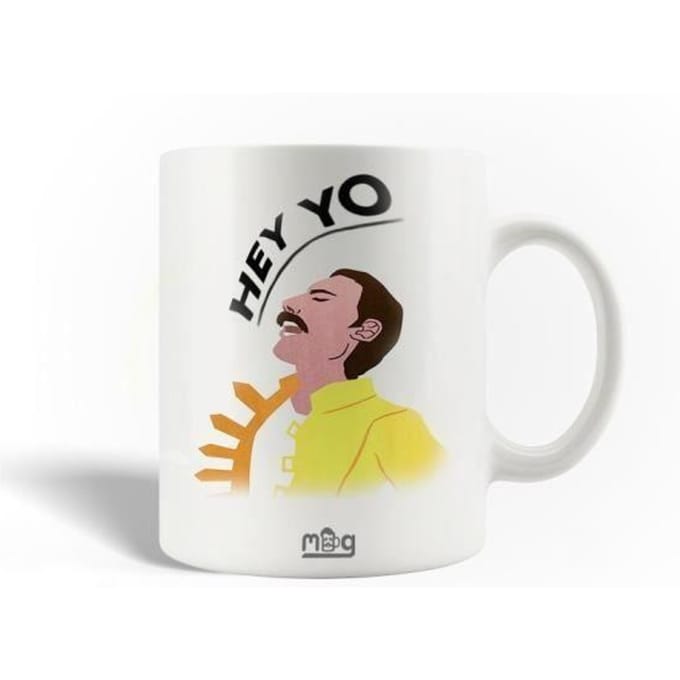Mug en Céramique Freddie Mercury Ay-Oh! Auteur Compositeur Interprète