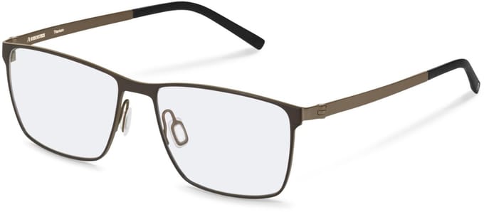 Rodenstock R7171 Dark brown, brown 55/16/140 MAN Brilmonturen