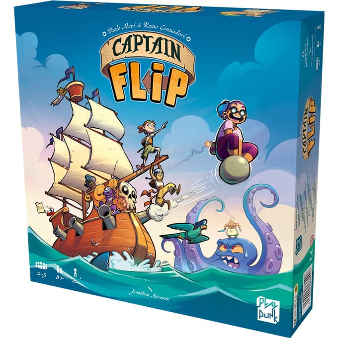 Spel - Captain Flip - 10+