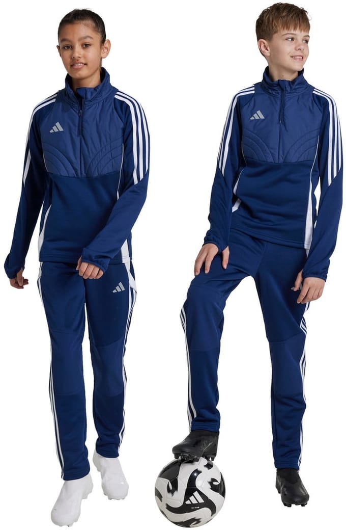 adidas Broek Kinderen Tiro 24 Winterized Blauw - Maat 152cm