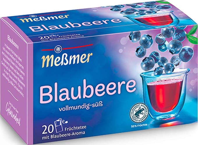 Messmer Bosbes 2.25gr - 10x 20 stuks