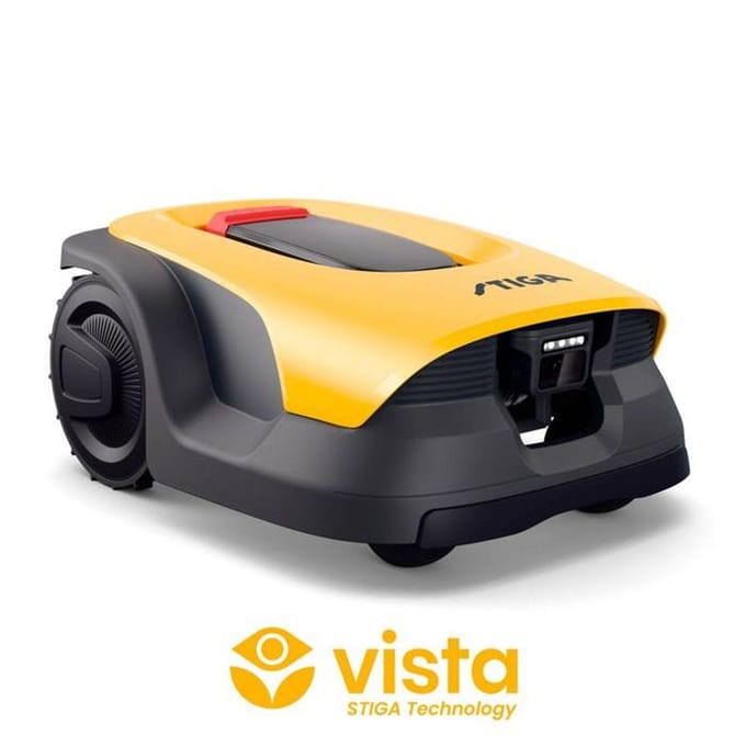 Robot tondeuse autonome STIGA A 15v - 1500m² - Caméra IA et GPS