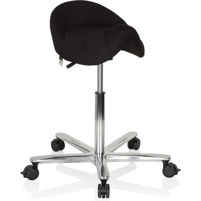 Werkkruk MOVE-TEC 3D zadel zwart hjh OFFICE
